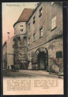 AK Regensburg, Reste Der Porta Praitoria  - Regensburg