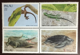 Palau 1986 Reptiles MNH - Otros & Sin Clasificación