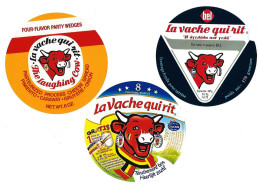 Lot De 9 étiquettes De   VACHE  QUI  RIT    Neuves - Käse