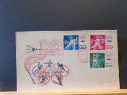 105/667 FDC CCCP  1964 - Hiver 1964: Innsbruck