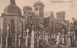 5500 TRIER, Benediktiner-Abtei St. Matthias, Friedhof Ostseite - Trier