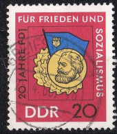 (DDR 1966) Mi. Nr. 1167 O/used (DDR1-1) - Used Stamps