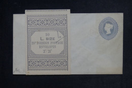 GRANDE BRETAGNE - Entier Postal Type Victoria Avec Bande De La Liasse  - L 152889 - Stamped Stationery, Airletters & Aerogrammes