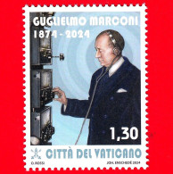 Nuovo - MNH - VATICANO - 2024 - 150 Anni Dalla Nascita Di Guglielmo Marconi – Radio - 1.30 - Unused Stamps