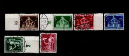 Deutsches Reich 617 - 620 + 622 - 623 Gemeindekongress / Weltkongress Für Freizeit Used Gestempelt (2) - Used Stamps