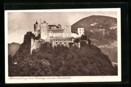 AK Salzburg, Festung Hohensalzburg Und Gaisberg Von Der Richterhöhe Aus  - Other & Unclassified