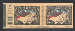 BROUWERIJ LINDEMANS - VLEZENBEEK - PECHERESSE - 25 CL -  BIERETIKET  (BE 399) - Cerveza