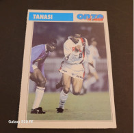 Fiche Illustrée Sport Football ** Onze Mondial   ** France ** Paris-Saint-Germain  ** Frank Tanasi - Sport