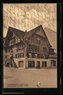 AK Dornbirn, Gasthaus Weinstube Rotes Haus  - Autres & Non Classés