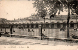 N°3861 W -cpa Le Mans -la Gare- - Gares - Sans Trains