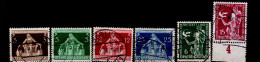 Deutsches Reich 617 - 620 + 622 - 623 Gemeindekongress / Weltkongress Für Freizeit Used Gestempelt (3) - Used Stamps
