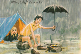 HUMOUR - Illustrateur Louis CARRIERE - Thème Camping - Carrière, Louis