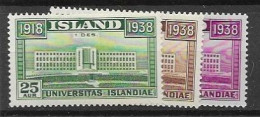 Iceland 1938 Mh* (25 Euros) - Neufs