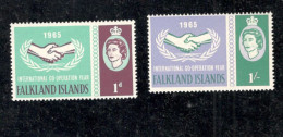 FALKLAND ISLANDS....1965:Michel 151-2mnh** - Falkland Islands
