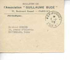 LILLE Nord CAD P.P. JOURNAUX LILLE R.P. 1959 Fragment - Giornali