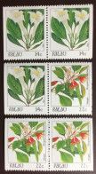 Palau 1987 Flowers Booklet Stamps MNH - Autres & Non Classés