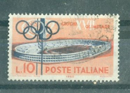 ITALIE - N°813 Obliéré - Jeux Olympiques De Rome. - Verano 1960: Roma