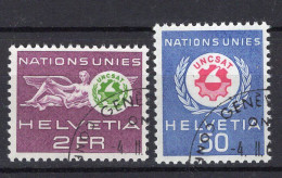 T3979 - SUISSE SWITZERLAND SERVICE Yv N°434/35 - Officials