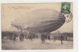 Le "Zeppelin" Lunéville (14 Avril 1913) - Le "Zeppelin IV" Tirant Sur Ses Ancres - Aeronaves