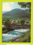 05 VALLOUISE Vers Briançon En 1986 éditions F. Francou Briançon Pont Ou Passerelle Hôtel - Briancon