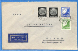 Allemagne Reich 1938 - Lettre Par Avion De Hamburg - G33720 - Brieven En Documenten