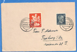 Allemagne Reich 1943 - Lettre De Freiburg - G33713 - Storia Postale