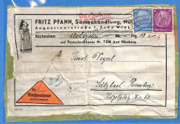 Allemagne Reich 19.. - Seulemnt Le Recto D'une Lettre De Nurnberg - G33685 - Covers & Documents