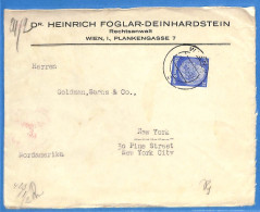 Allemagne Reich 1941 - Lettre Per Avion Avec Censure De Wien Aux Usa - G33675 - Briefe U. Dokumente