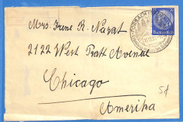 Allemagne Reich 1939 - Lettre Per Avion Avec Censure De Forbach Aux Usa - G33681 - Lettres & Documents