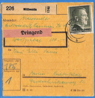 Allemagne Reich 1944 - Carte Postale De Mittweida - G33668 - Covers & Documents