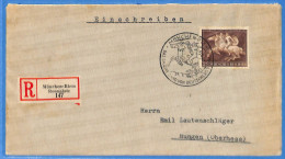 Allemagne Reich 1941 - Lettre Einschreiben De Munchen - G33652 - Brieven En Documenten