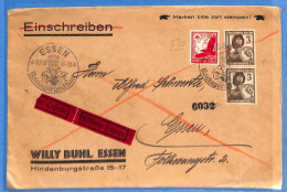 Allemagne Reich 1938 - Lettre Durch Eilboten De Essen - G33651 - Cartas & Documentos