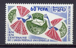 Reunion 1974 UPU Centenary, Stamp MNH - U.P.U.