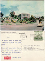 DOMINICAN REPUBLIC 1955  POSTCARD SENT FROM TRUJILLO TO SAINT EGREVE - Dominikanische Rep.
