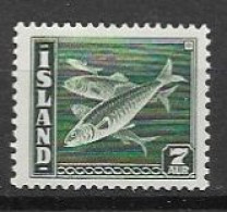 Iceland 1939 Mlh * (12 Euros) Fish - Unused Stamps