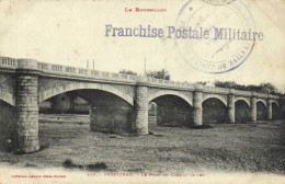 Le Roussillon PERPIGNAN Le Pont Du Chemin De Fer + Cachet Militaire F+ Franchise Postale Militaire Labouche RV - Perpignan