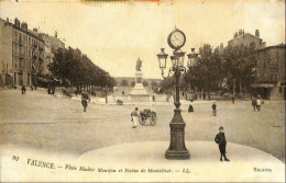 France - (26) Drôme  - Valence - Place Madier Montjau Et Statue De Montalivet - Valence