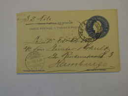 ARGENTINA POSTAL CARD 1900 - Altri & Non Classificati