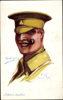 Artiste CPA Dupuis, E., Infanterie Anglaise, Britischer Soldat, Portrait - Other & Unclassified