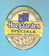 HOEGAARDEN SPECIALE - GOUDBLOND WITBIER  - 25 CL  - BIERETIKET (BE 426) - Bier