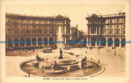 R156969 Roma. Fontana Delle Naiadi In Piazza Termini - World