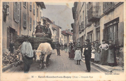 FRANCE - Saint Rambert En Bugey - Grande Rue - Attelage - Colorisé - Carte Postale Ancienne - Ohne Zuordnung