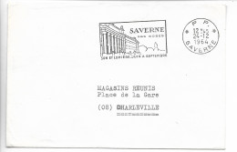 SAVERNE Bas Rhin Flamme P.P.  1964 - Mechanical Postmarks (Advertisement)