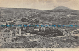 R157474 Nazareth With The View Of Mount Tabor. M. Meguerditchian. 1930 - World