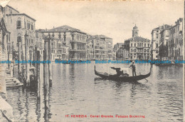 R156992 Venezia. Canal Grande. Palazzo Browning - Mundo