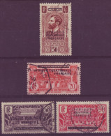 France - Colonies - AEF - Afrique Equatoriale Française - 1936 - N°7-10-12-23 - 7592 - Oblitérés