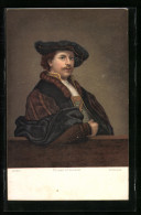 AK Selbstportrait Von Rembrandt  - Entertainers