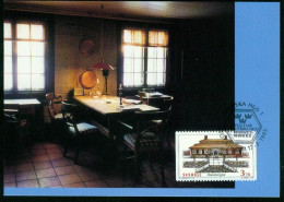 Mk Sweden Maximum Card 1995 MiNr 1873 | Traditional Buildings, Country Houses, 18th-cent Manor House, Dalarna #max-0127 - Cartes-maximum (CM)