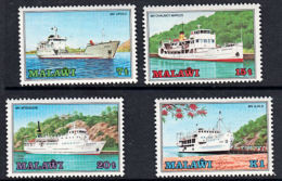 C0390 MALAWI 1985, SG 728-31  Ships Of Lake Malawi,  MNH - Malawi (1964-...)