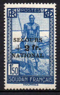 Soudan - 1941  - Secours National - N° 127  - Neuf ** - MNH - Unused Stamps
